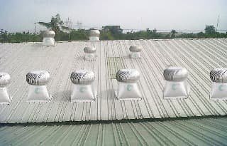 Pemasangan Turboair Turbine Ventilator proyek 82
